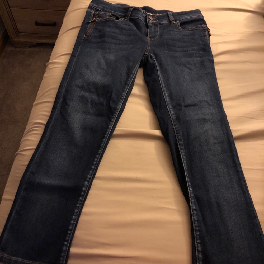 Soho crop boyfriend jeans - size 6